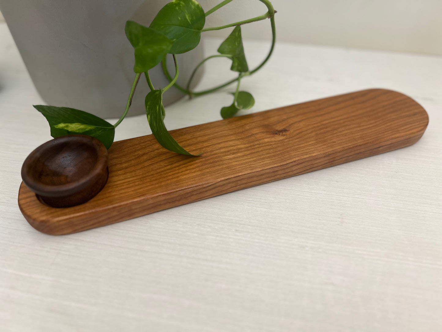 Bread Board & Oil Dish