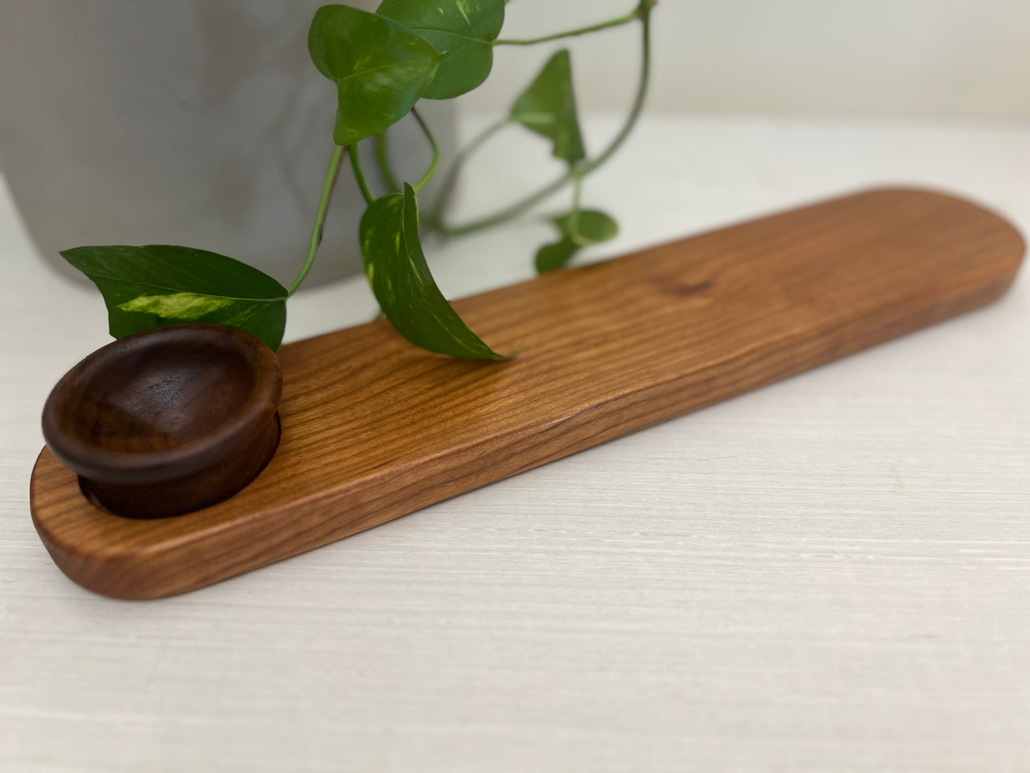 Bread Board & Oil Dish