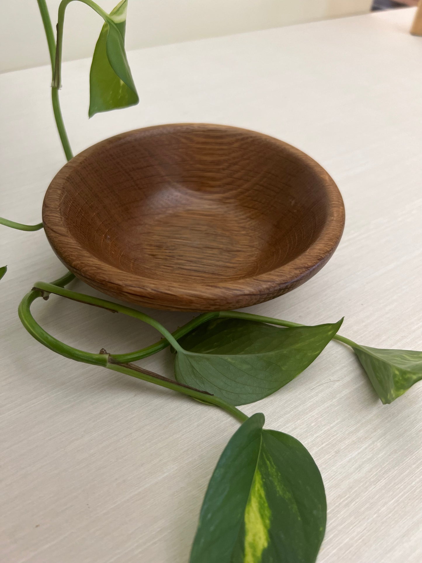 Hand-Turned Oak Bowl