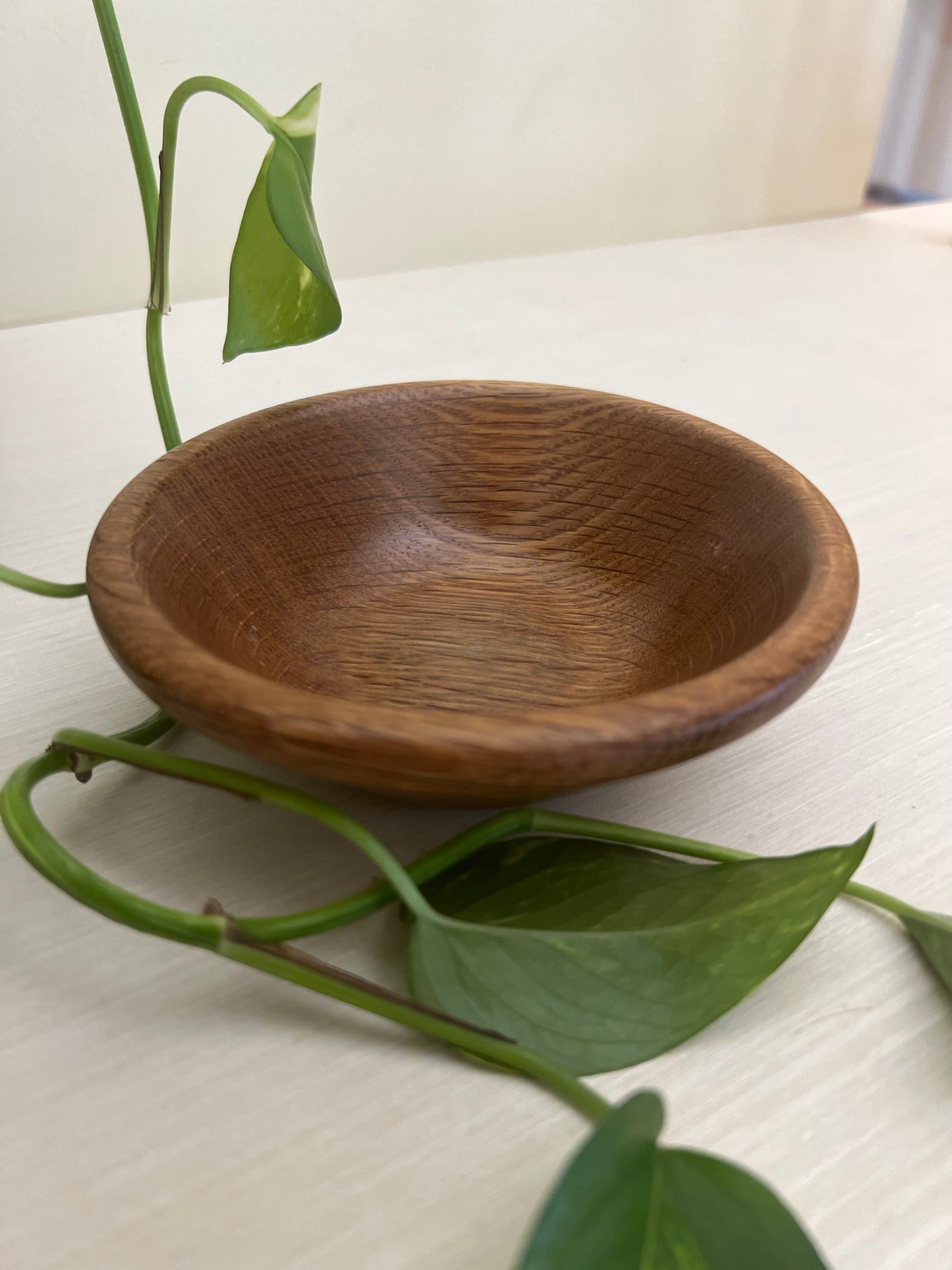 Hand-Turned Oak Bowl